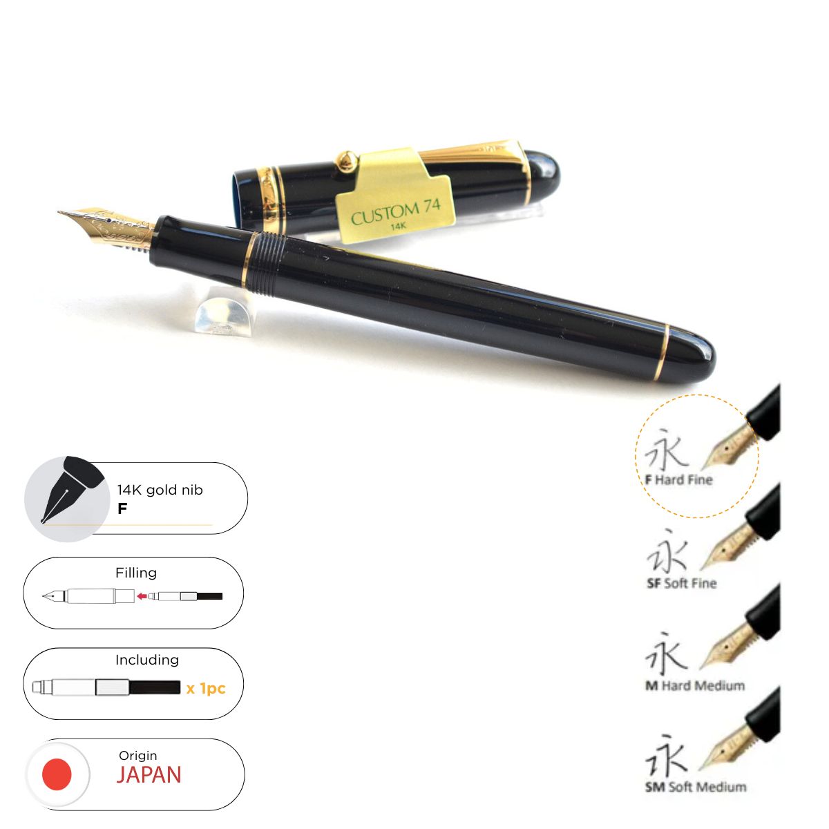 Custom74 Fountain pen