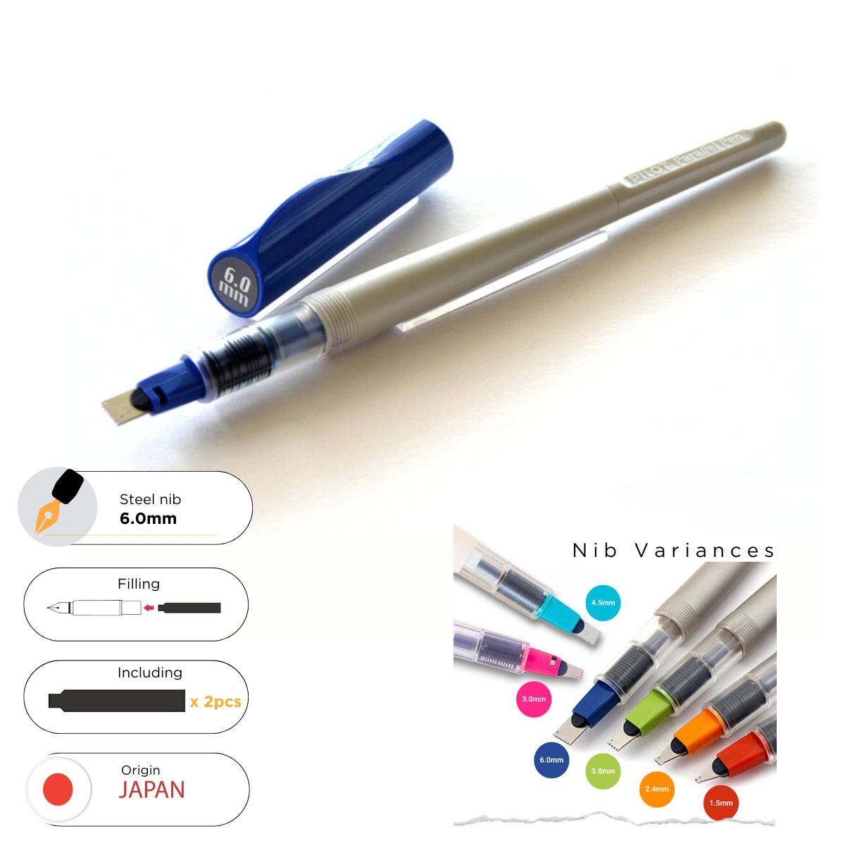 Parallel Fountain pen