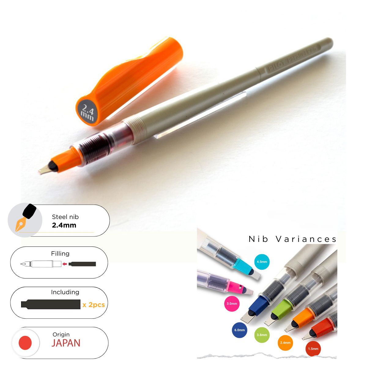 Parallel Fountain pen