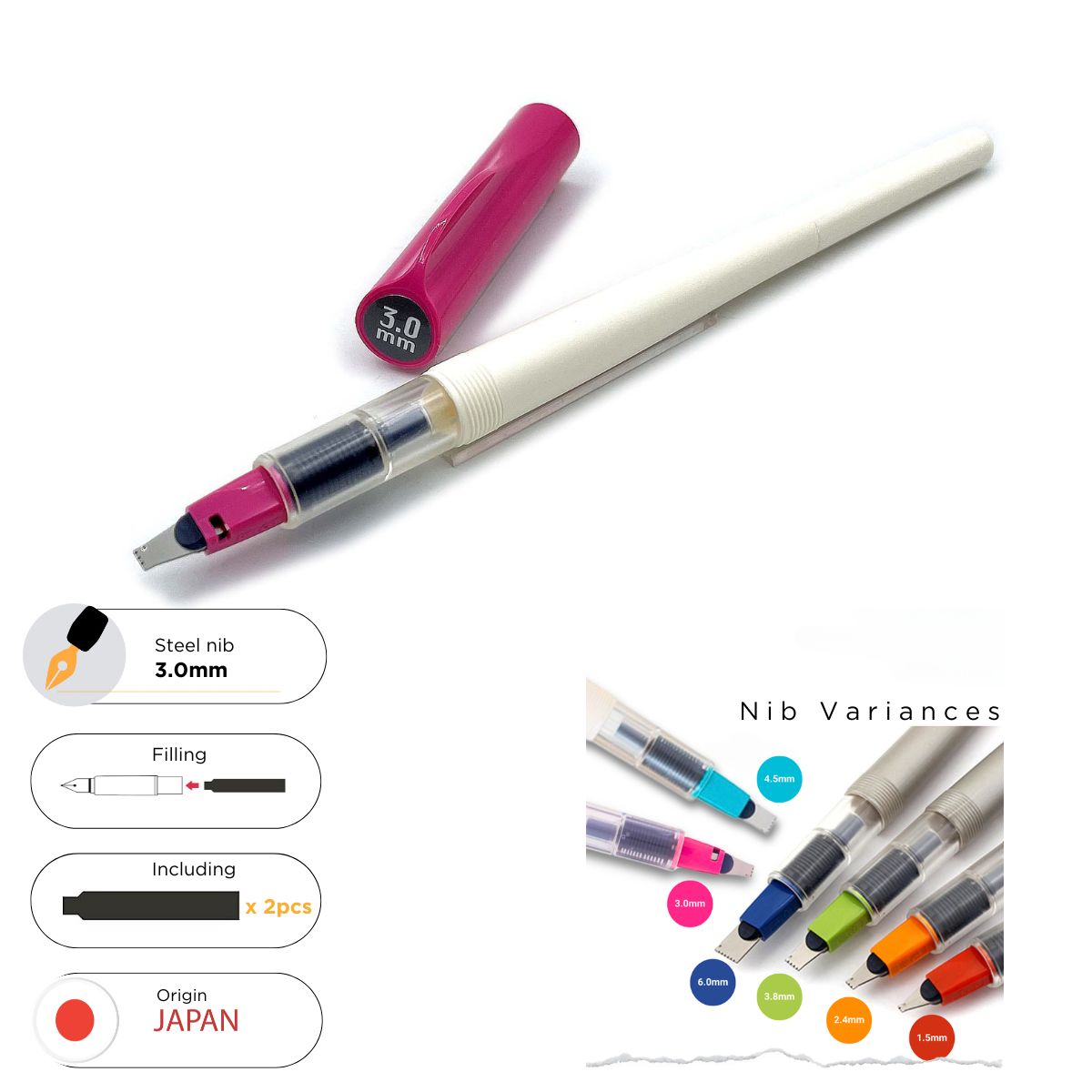 Parallel Fountain pen