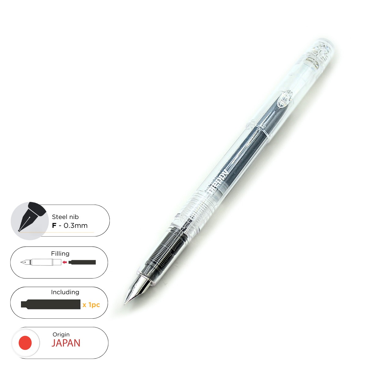 Preppy ClearFine Nib